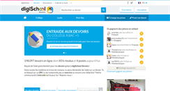Desktop Screenshot of devoirs.fr